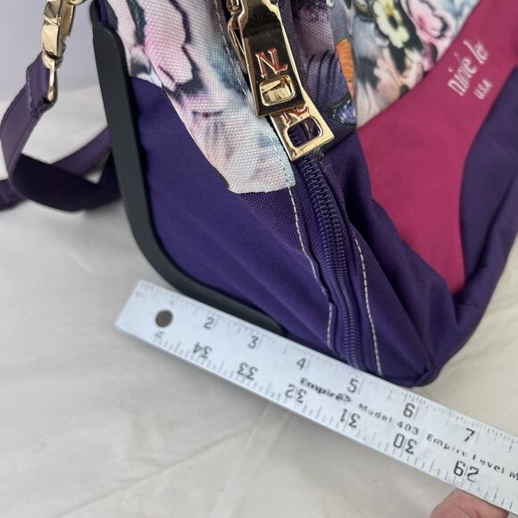 Nicole Lee USA Unicorn Rolling Large Backpack W Computer Compartment NWT - Picture 13 of 14